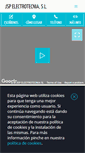 Mobile Screenshot of instalacionelectricamadrid.es