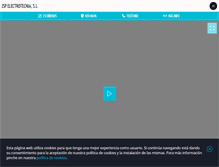 Tablet Screenshot of instalacionelectricamadrid.es